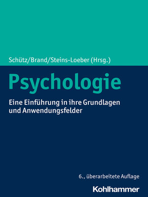cover image of Psychologie